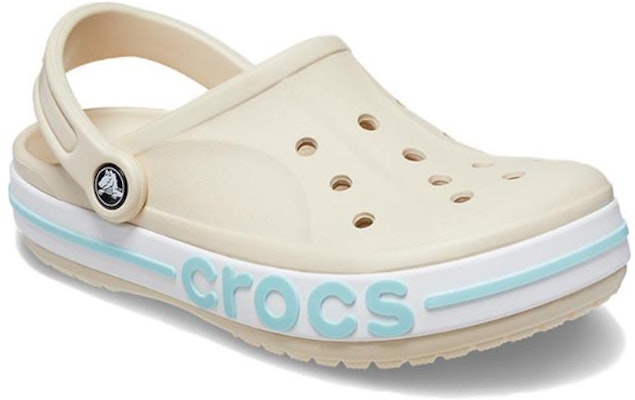 Crocs Bayaband 洞洞鞋 ''米色蓝色'' 205089-1LI Lookbook Crocs Bayaband 洞洞鞋 ''米色蓝色'' 205089-1LI