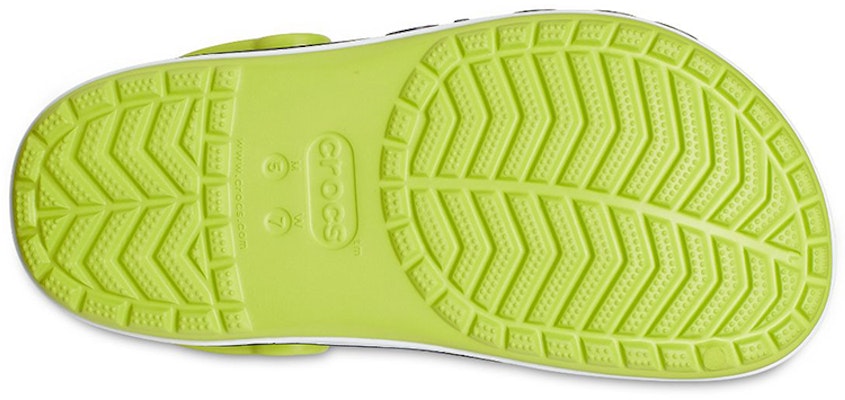 Crocs Bayaband 洞洞鞋“柠檬冲击” 205089-3T7 Sizing Crocs Bayaband 洞洞鞋“柠檬冲击” 205089-3T7