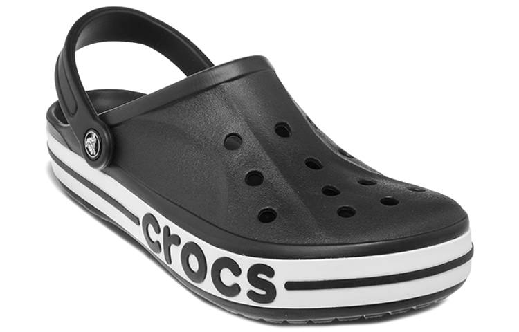 Lookbook Zuecos Crocs Bayaband Negros Unisex para Playa. 205089-066