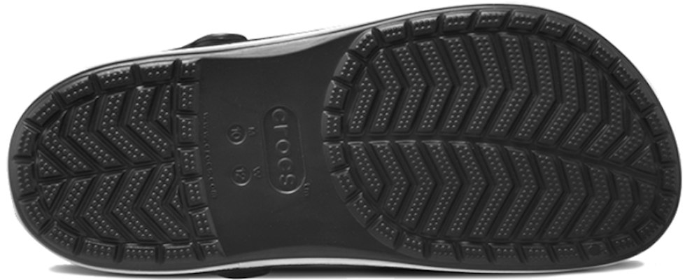 Zuecos Crocs Bayaband Negros Unisex para Playa. 205089-066 Details for Zuecos Crocs Bayaband Negros Unisex para Playa. 205089-066