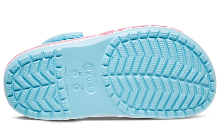 Shop Crocs Bayaband Zuecos Playa Hielo Azul Unisex 205089-4JF