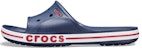 Crocs Bayaband Clog Biru Putih Merah Unisex Selipar 205392-4CC