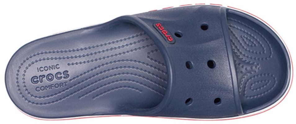 Crocs Bayaband Clog Blue White Red Unisex Slippers 205392-4CC Lookbook Crocs Bayaband Clog Blue White Red Unisex Slippers 205392-4CC