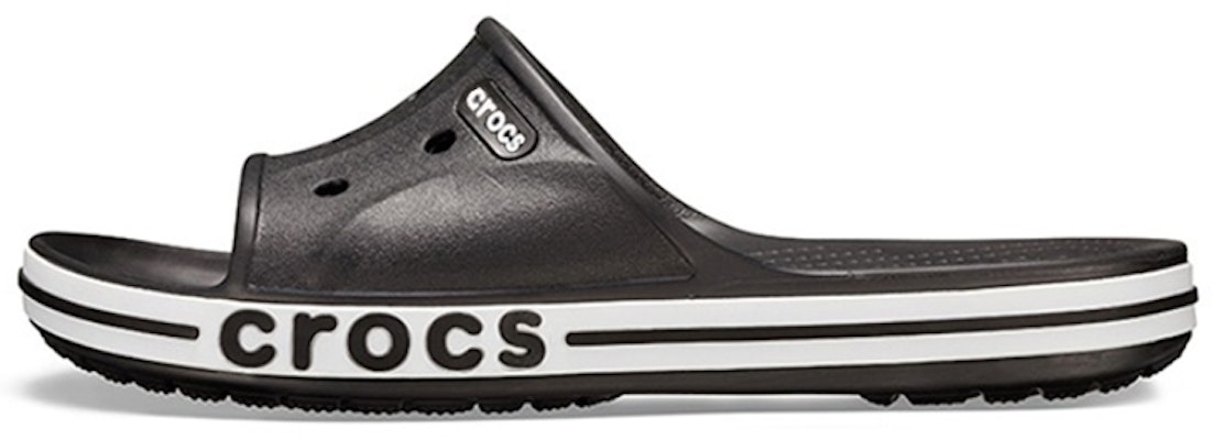 Crocs Bayaband Clog Hollow Out Casual Black Slippers 205392-066 Buy Crocs Bayaband Clog Hollow Out Casual Black Slippers 205392-066