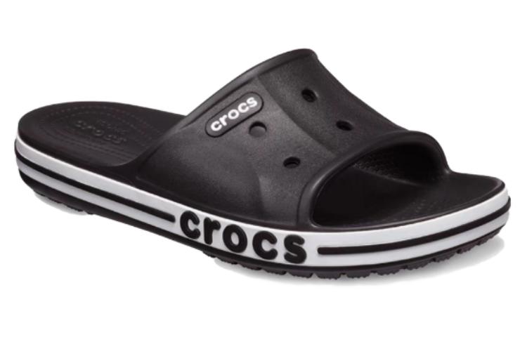 Lookbook Crocs Bayaband Clog 鏤空洞洞休閒拖鞋 黑