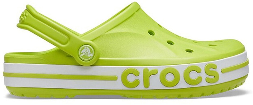 Crocs Bayaband Clog Outdoor Beach Sports Green Sandals 205089-3T1 Order Crocs Bayaband Clog Outdoor Beach Sports Green Sandals 205089-3T1