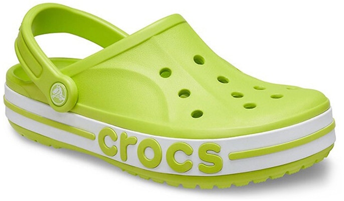 Crocs Bayaband Clog Outdoor Beach Sports Green Sandals 205089-3T1 Lookbook Crocs Bayaband Clog Outdoor Beach Sports Green Sandals 205089-3T1