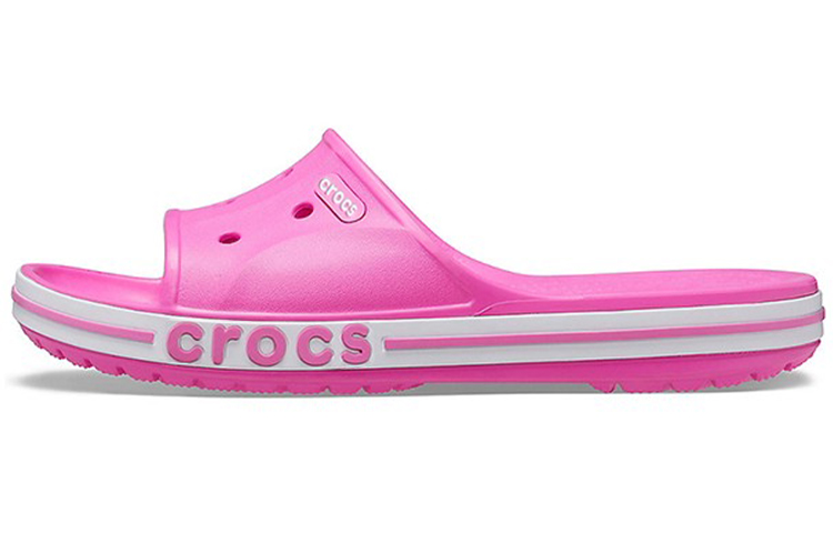Crocs Bayaband Clog Pink Slippers 205392-6QQ