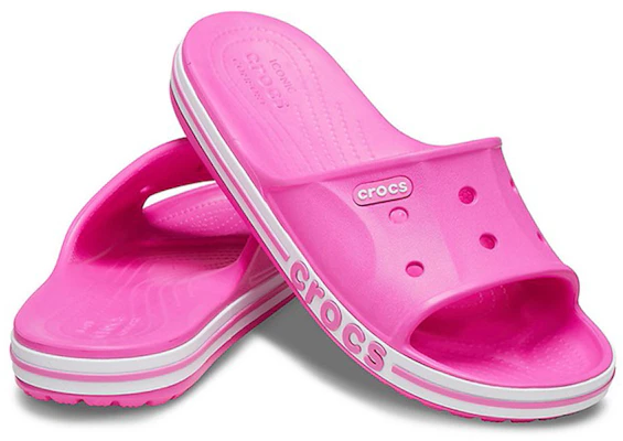 Selipar Crocs Bayaband Clog Pink 205392-6QQ Shop Selipar Crocs Bayaband Clog Pink 205392-6QQ