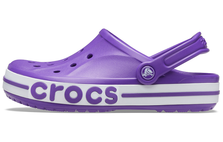 Crocs Bayaband Clog Wear-Resistant Cozy Beach Sports Unisex Purple Sandals 205089-520
