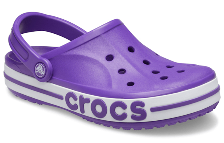 Lookbook Crocs Bayaband Clog Résistant Confort Plage Sport Unisexe Sandales Violettes 205089-520