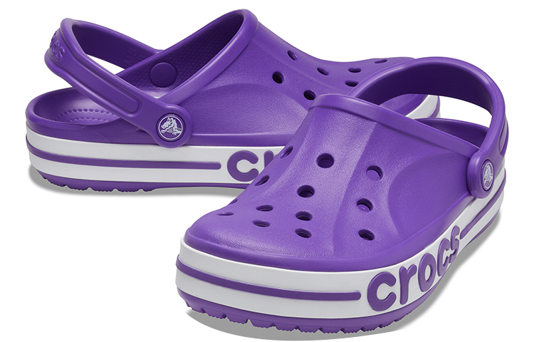 Shop Crocs Bayaband Clog Résistant Confort Plage Sport Unisexe Sandales Violettes 205089-520