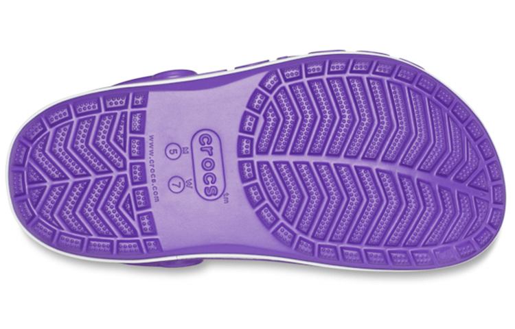 Sizing Crocs Bayaband Clog Résistant Confort Plage Sport Unisexe Sandales Violettes 205089-520