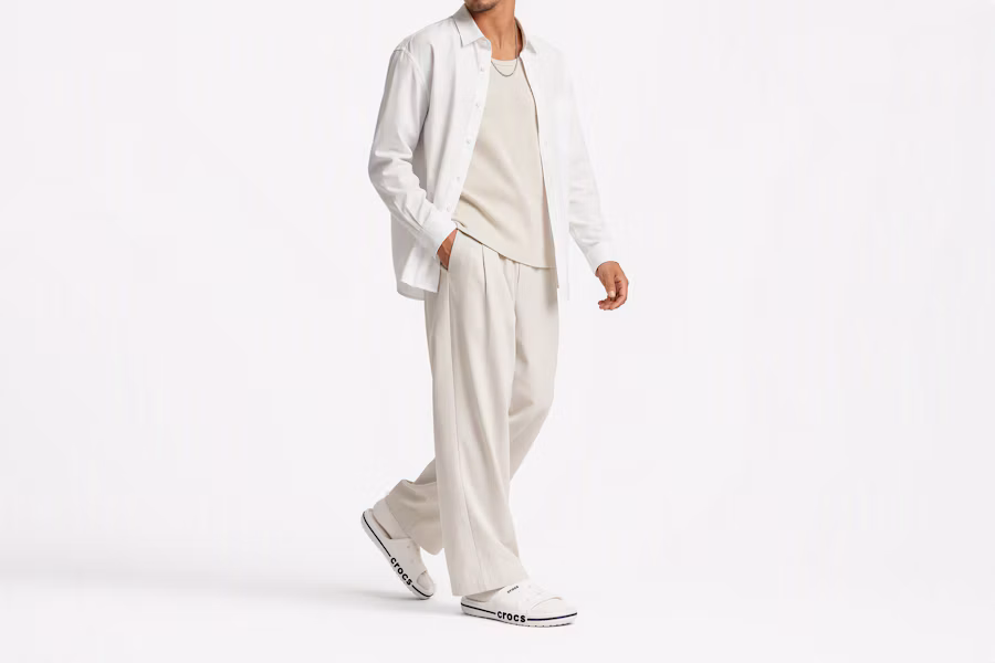 Crocs 白色 Bayaband 洞洞鞋 男女拖鞋 205392-126 Order Crocs 白色 Bayaband 洞洞鞋 男女拖鞋 205392-126