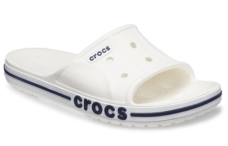 Lookbook Crocs 白色 Bayaband 洞洞鞋 男女拖鞋 205392-126
