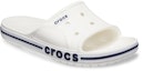 Lookbook Crocs 白色 Bayaband 洞洞鞋 男女拖鞋 205392-126