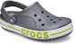 Sandal Sukan Crocs Bayaband Cozy Merah Uniseks Kelabu 205089-0GX