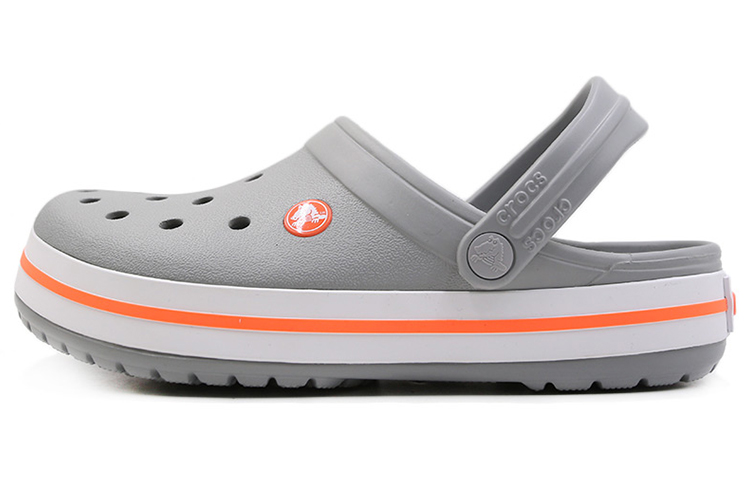 Crocs Bayaband Flat Heel Beach Sports Slippers Unisex Light Grey 'Light Gray' 11016-0FL