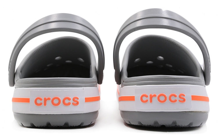 Lookbook Crocs Bayaband 平底沙滩运动拖鞋 男女款 浅灰色 11016-0FL