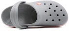 Shop Crocs Bayaband 平底沙滩运动拖鞋 男女款 浅灰色 11016-0FL
