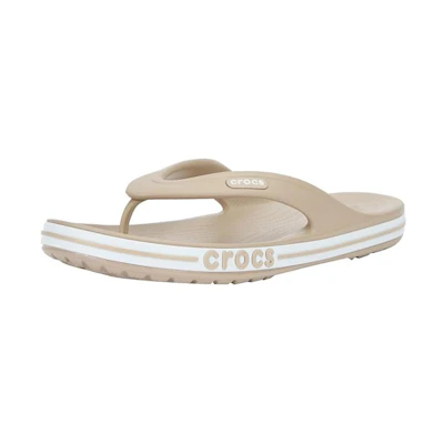 Crocs Bayaband Flip-Flops 'Beige White'
