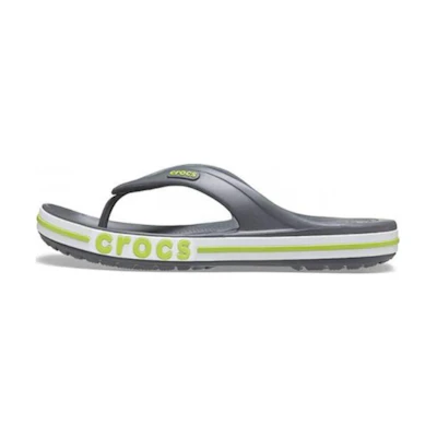 Crocs Bayaband Flip-Flops 'Grey Green'