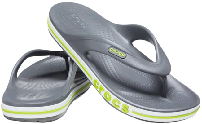 Crocs Bayaband Flip-Flops 'Grey Green' 205393-0GX Lookbook Crocs Bayaband Flip-Flops 'Grey Green' 205393-0GX