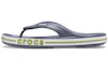 Buy Crocs Bayaband Flip Antislip Slijtvaste Casual Grijs Groen Slippers ''Grey Green'' 205393-0A3