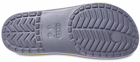 Sizing Crocs Bayaband Flip 防滑耐磨 休閒夾腳拖鞋 灰綠