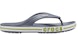 Crocs Bayaband Flip Kasut Selesa Anti-Licin Tahan Lasak 'Kelabu Hijau' 205393-0A3