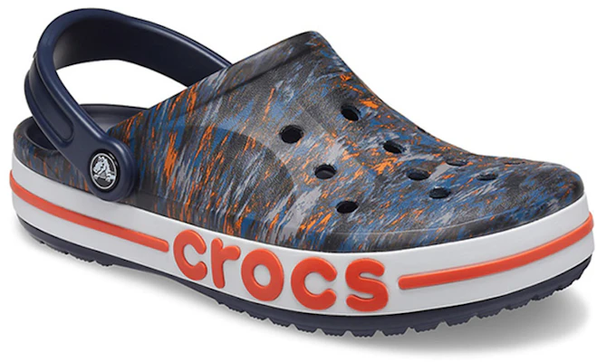 Crocs Bayaband Sandal Cetakan Biru Tua 205840-4SC Order Crocs Bayaband Sandal Cetakan Biru Tua 205840-4SC