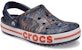 Crocs Bayaband Sandal Cetakan Biru Tua 205840-4SC