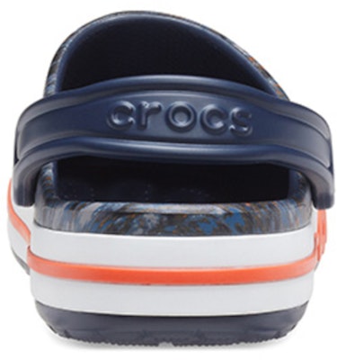 Sandal Crocs Bayaband Cetak Biru Tua 205840-4SC Shop Sandal Crocs Bayaband Cetak Biru Tua 205840-4SC