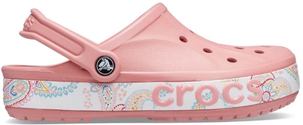 Crocs Bayaband Printing Sandals Pink Unisex 206233-682 Order Crocs Bayaband Printing Sandals Pink Unisex 206233-682