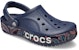 Sandal Crocs Bayaband Cetakan Uniseks Biru 206233-410