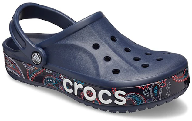 Sandalias Crocs Bayaband Estampadas Unisex Azul 206233-410 Order Sandalias Crocs Bayaband Estampadas Unisex Azul 206233-410