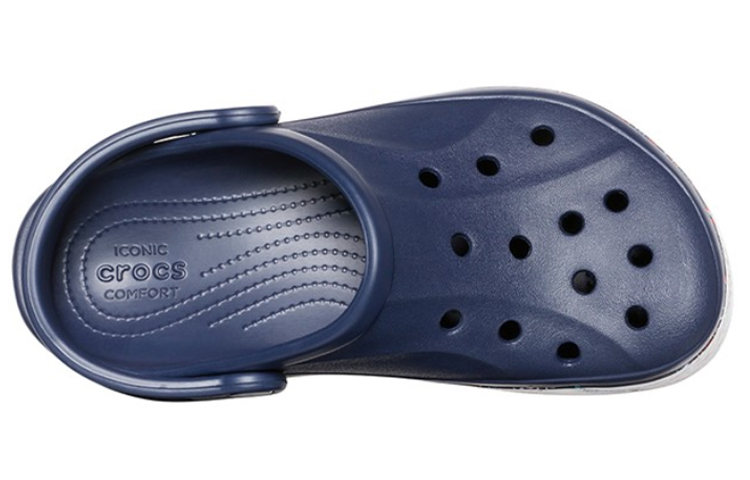 Lookbook Sandalias Crocs Bayaband Estampadas Unisex Azul 206233-410