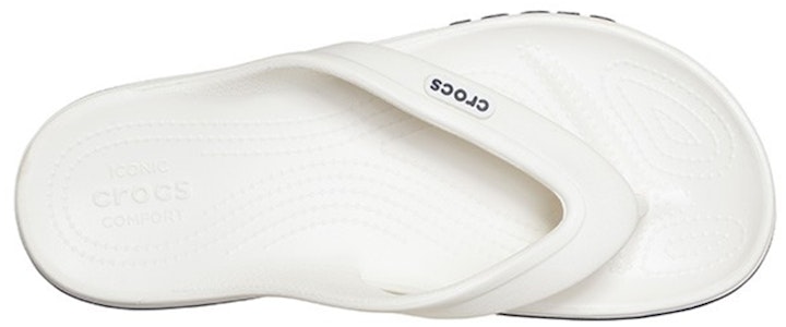 Crocs卡駱馳 Bayaband 簡約舒適 運動拖鞋 男女同款 白藍 Shop Crocs卡駱馳 Bayaband 簡約舒適 運動拖鞋 男女同款 白藍