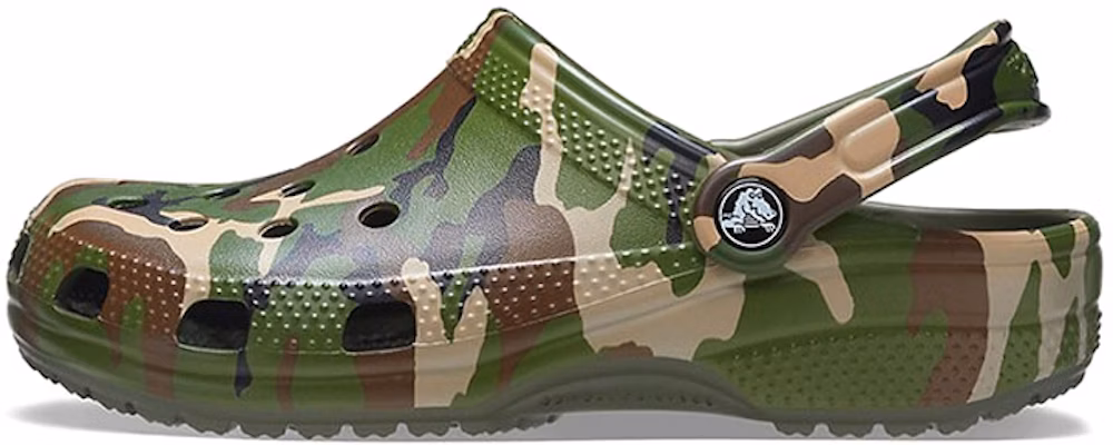Crocs Beach Army Green Camouflage Sandals 206454-3TC Buy Crocs Beach Army Green Camouflage Sandals 206454-3TC