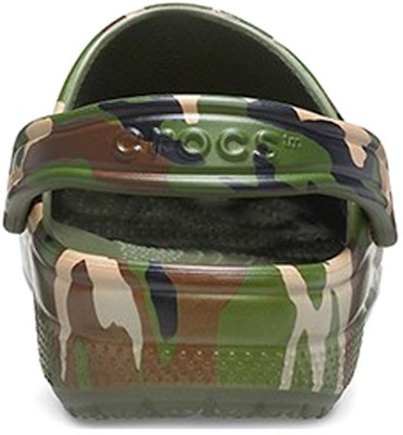 Crocs Beach Army Green Camouflage Sandals 206454-3TC Shop Crocs Beach Army Green Camouflage Sandals 206454-3TC