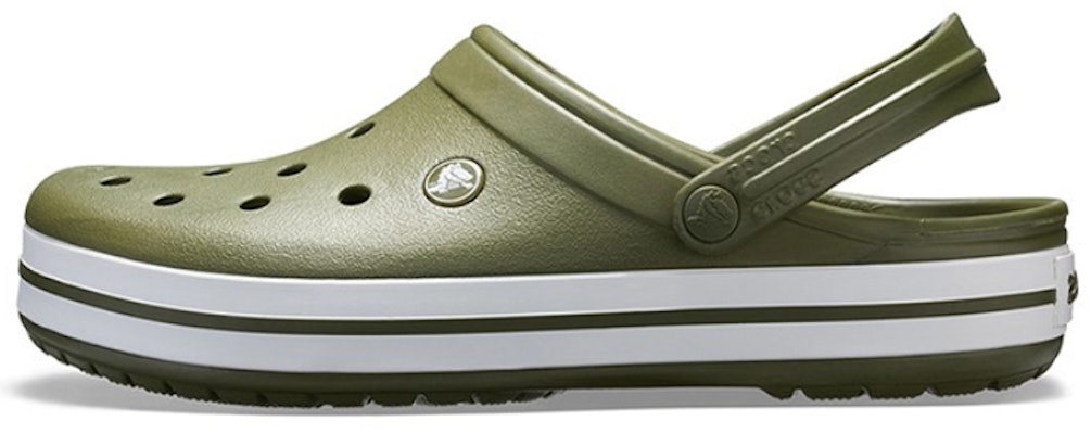 Crocs Beach Army Green Sandals 11016-37P Buy Crocs Beach Army Green Sandals 11016-37P