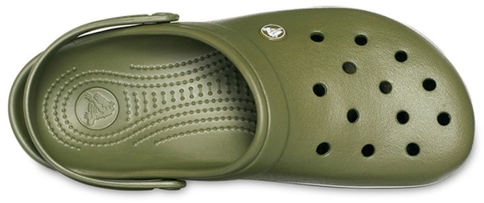 Crocs Beach Army Green Sandals 11016-37P Lookbook Crocs Beach Army Green Sandals 11016-37P