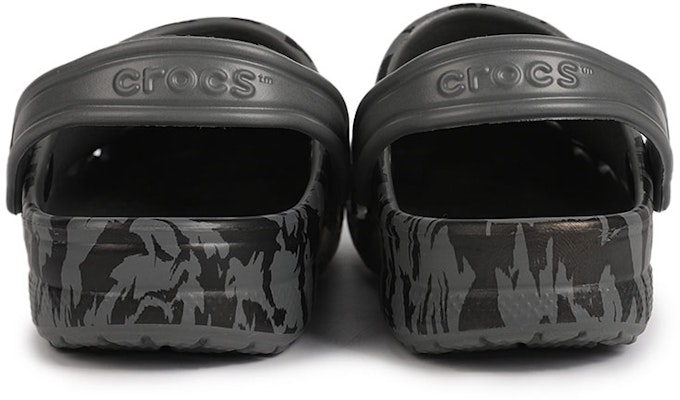 Crocs Beach Black Sandals 'Gray White' 206230-07I Shop Crocs Beach Black Sandals 'Gray White' 206230-07I