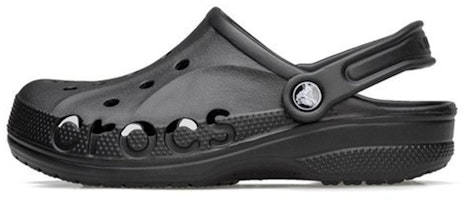Crocs Beach Black Unisex Sandals 10126-001 Crocs Beach Black Unisex Sandals 10126-001