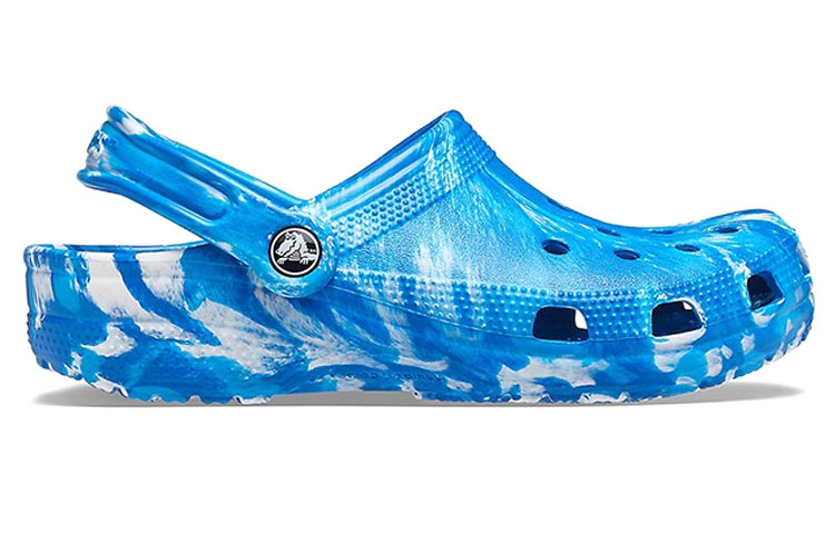 Order Sandal Crocs Biru Marmer Pantai 206867-4KG