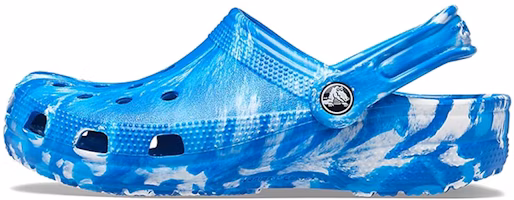 Crocs Beach Blue Marble Sandals 206867-4KG Crocs Beach Blue Marble Sandals 206867-4KG