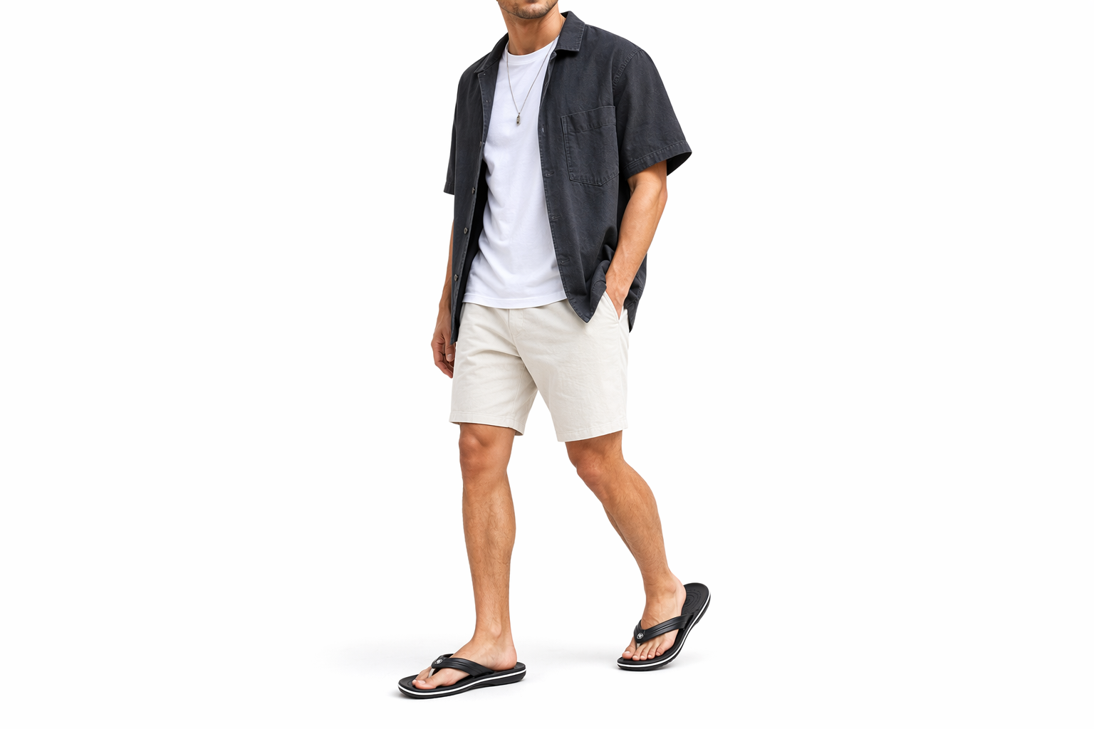 Order Crocs Strand Flip-Flops Schwarz Unisex 11033-001