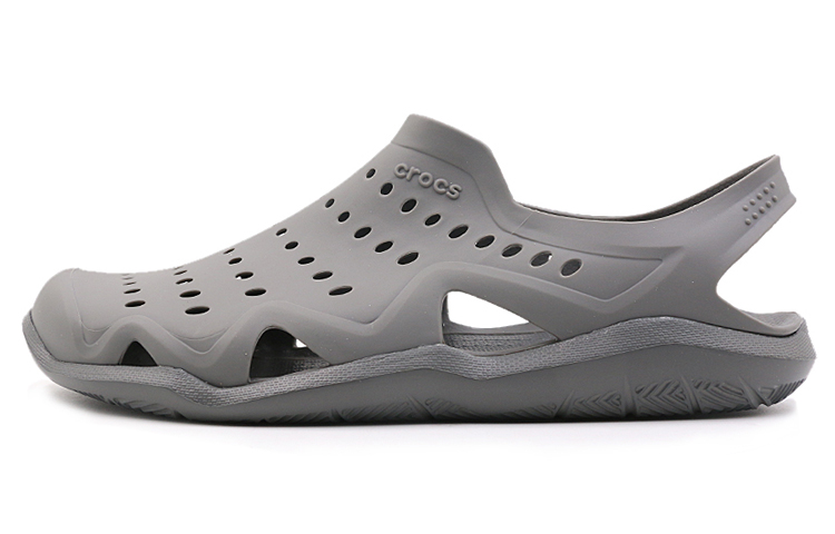 Crocs Beach Gray Unisex Sandals 203963-0DA