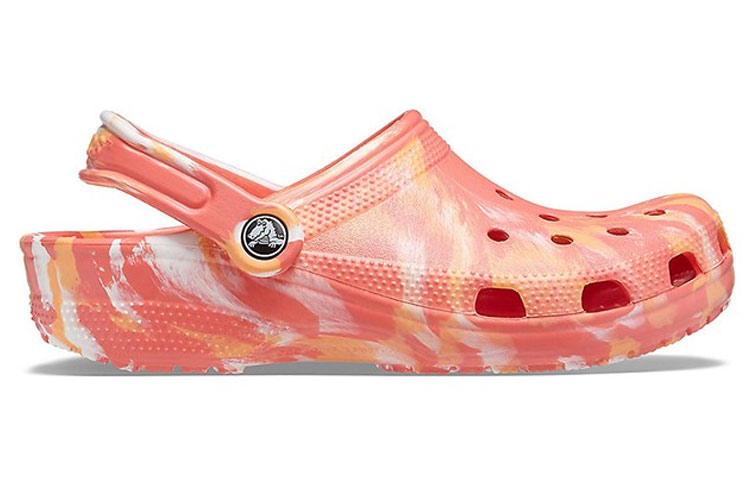 Order Sandalias Crocs Naranja Mármol Playa 206867-6SN