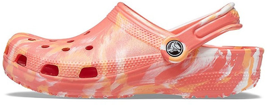 Crocs Beach Orange Marble Sandals 206867-6SN Buy Crocs Beach Orange Marble Sandals 206867-6SN